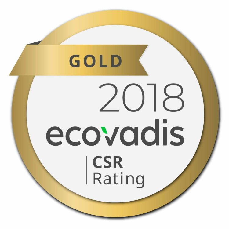 EcoVadis Gold CSR Rating