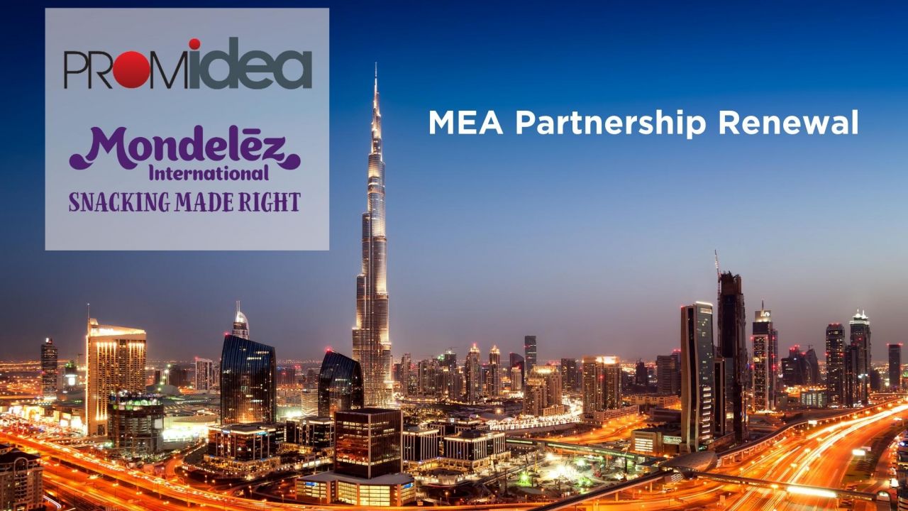 Promidea announces partnership renewal with Mondelēz International MEA