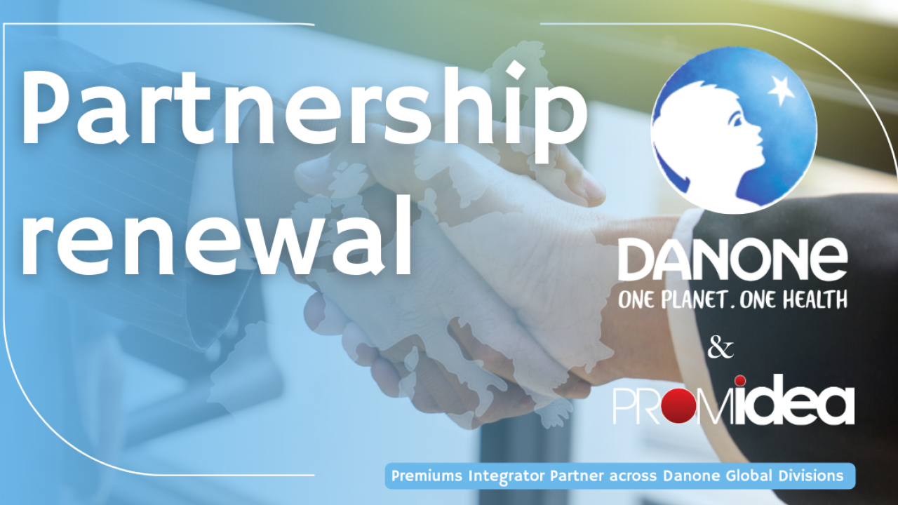 Promidea extends contract partnership with Danone 